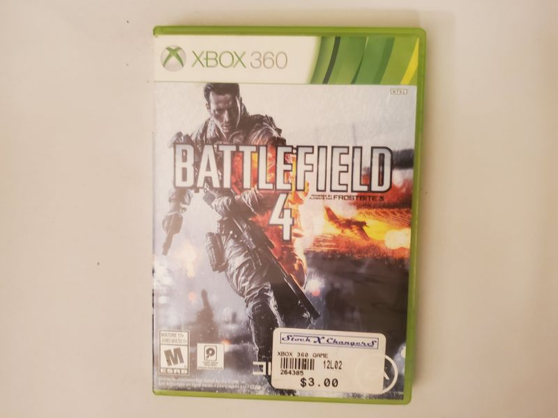 Microsoft Xbox 360 Battlefield 4 video game