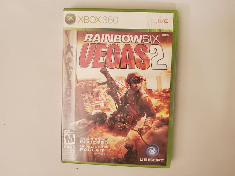 Microsoft Xbox 360 Tom Clancy's Rainbow Six: Vegas 2 video game