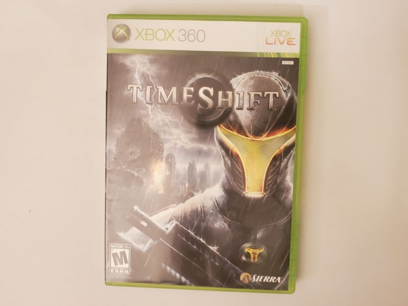 Microsoft Xbox 360 Timeshift video game