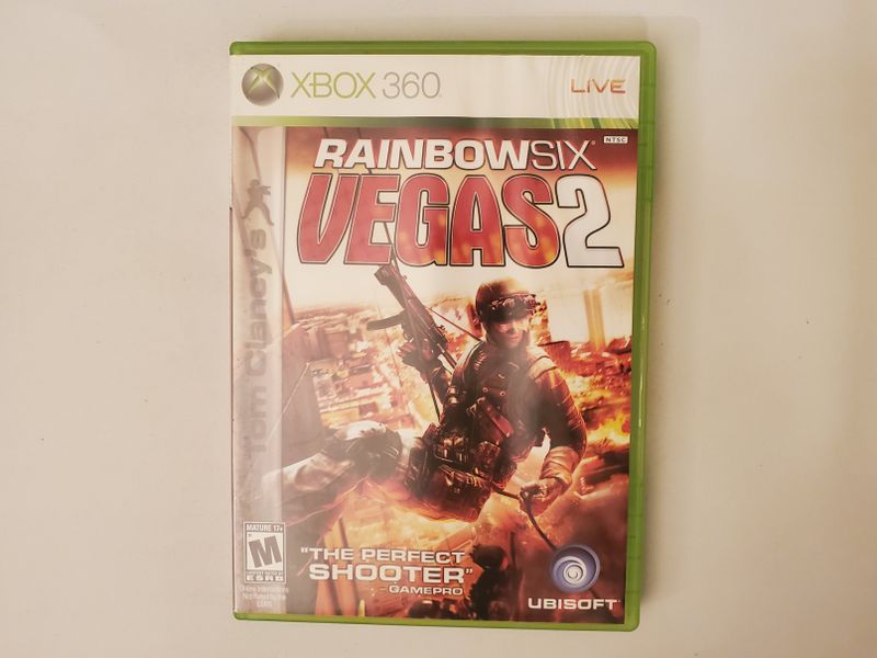 Microsoft Xbox 360 Tom Clancy's Rainbow Six: Vegas 2 video game