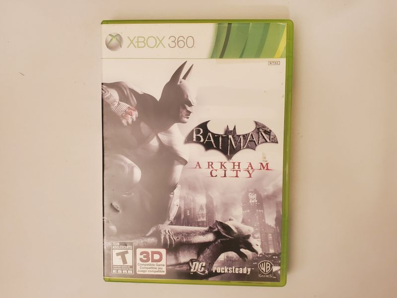 Microsoft Xbox 360 Batman Arkham City video game