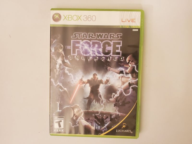 Microsoft Xbox 360 Star Wars The Force Unleashed video game