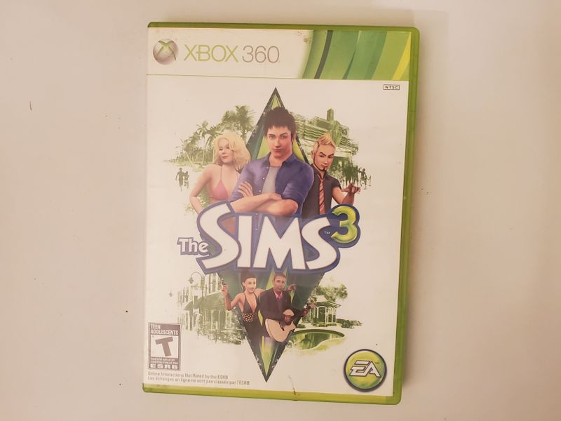 Microsoft Xbox 360 The Sims 3 video game