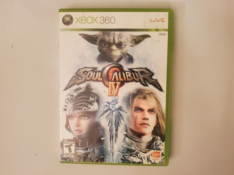 Microsoft Xbox 360 Soul Calibur IV video game