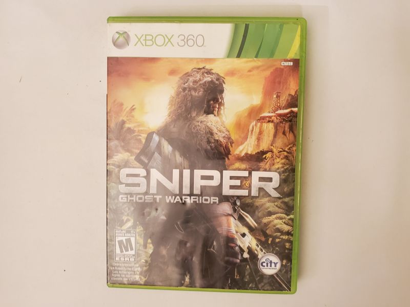 Microsoft Xbox 360 Sniper Ghost Warrior video game