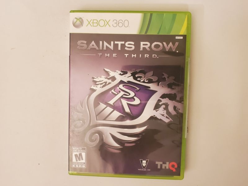 Microsoft Xbox 360 Saints Row The Third video game
