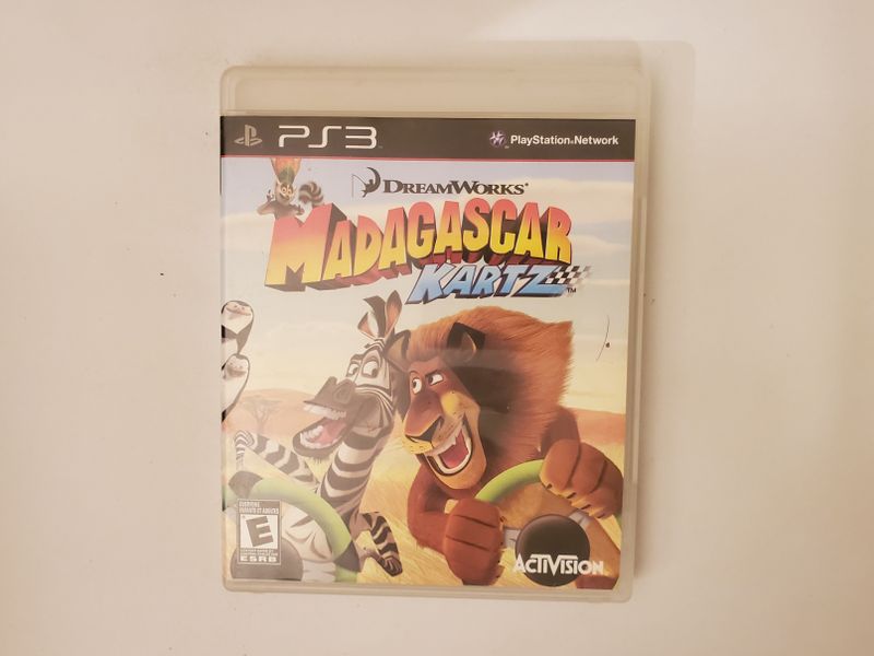 Sony PlayStation 3 DreamWorks Madagascar Kartz video game