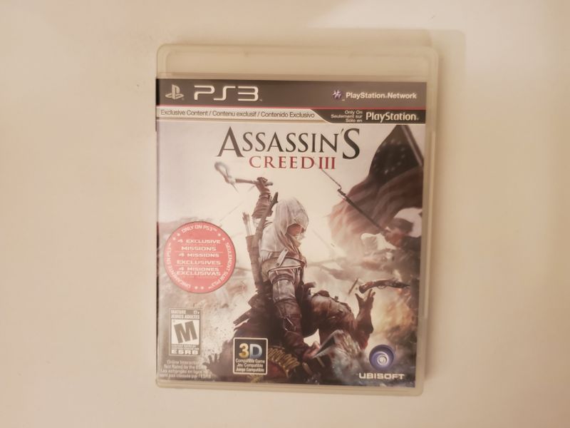 Sony PlayStation 3 Assassin's Creed III video game