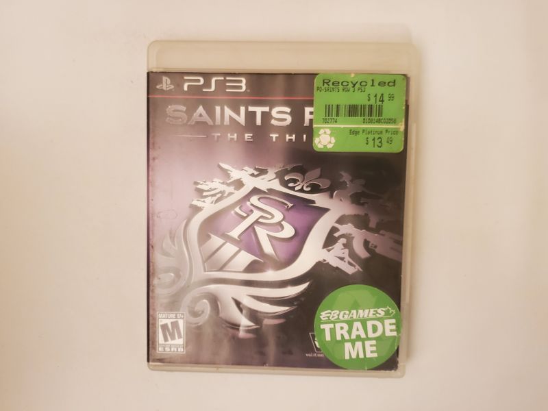Sony PlayStation 3 Saints Row The Third video game