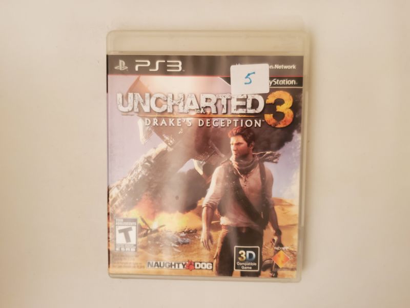 Sony PlayStation 3 Uncharted 3 Drake's Deception video game