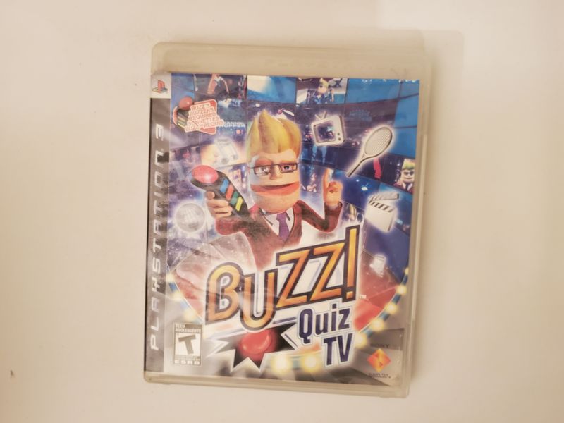Sony PlayStation 3 Buzz!: Quiz TV video game