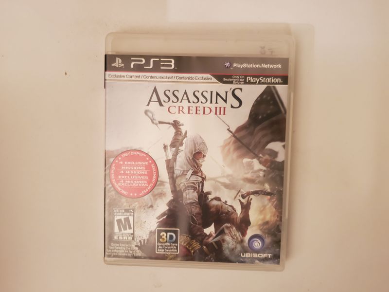 Sony PlayStation 3 Assassin's Creed III video game