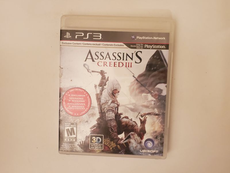 Sony PlayStation 3 Assassin's Creed III video game