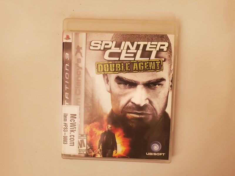 Sony PlayStation 3 Tom Clancy's Splinter Cell: Double Agent video game
