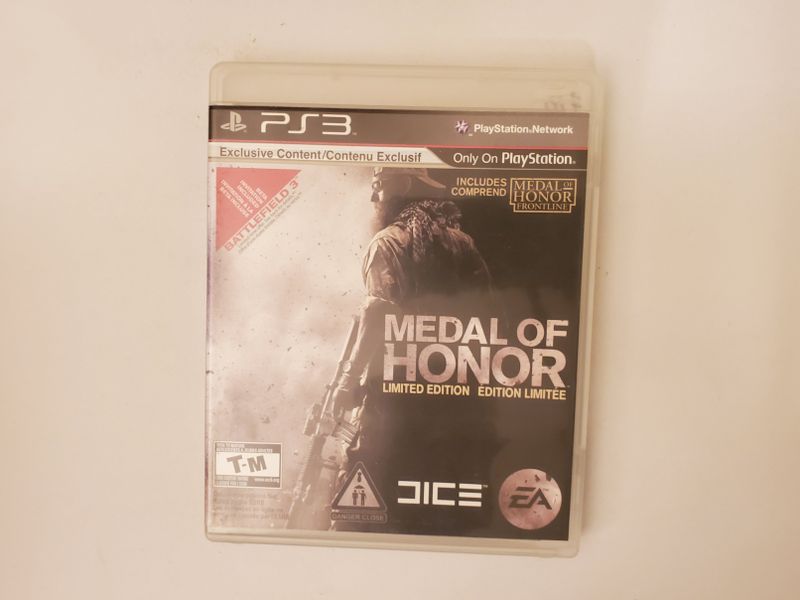 Sony PlayStation 3 Medal of Honor Limited Edition video game