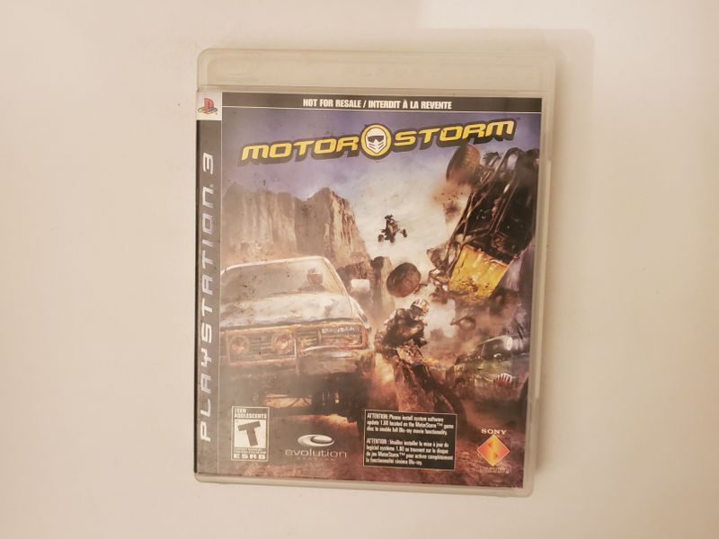 Sony Playstation 3 Motorstorm Not For Resale video game