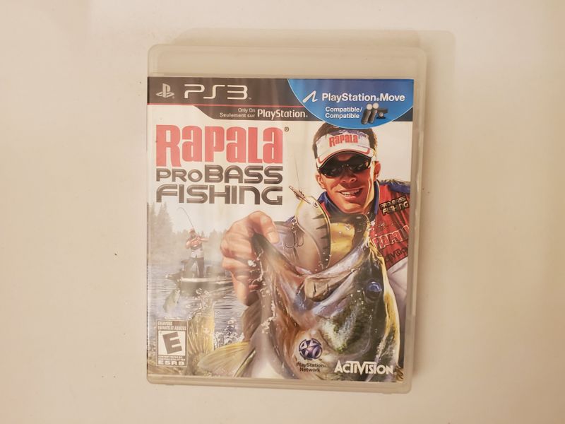 Sony PlayStation 3 Rapala Pro Bass Fishing video game