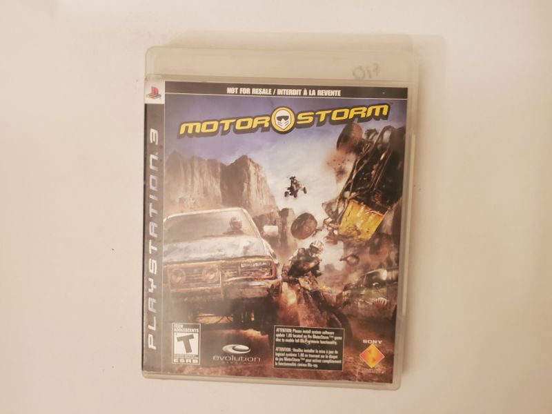 Sony Playstation 3 Motorstorm Not For Resale video game