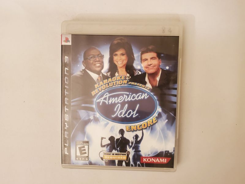 Sony PlayStation 3 Karaoke Revolution Presents: American Idol Encore video game