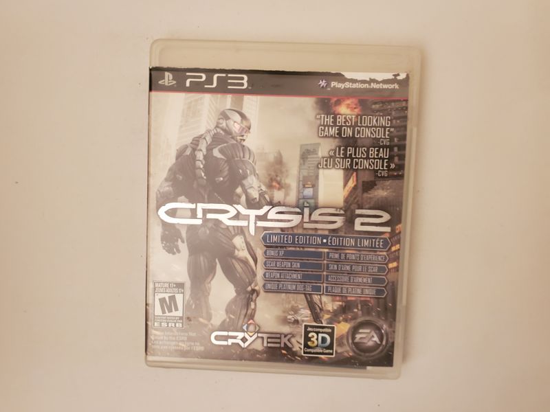 Sony PlayStation 3 Crysis 2 Limited Edition video game