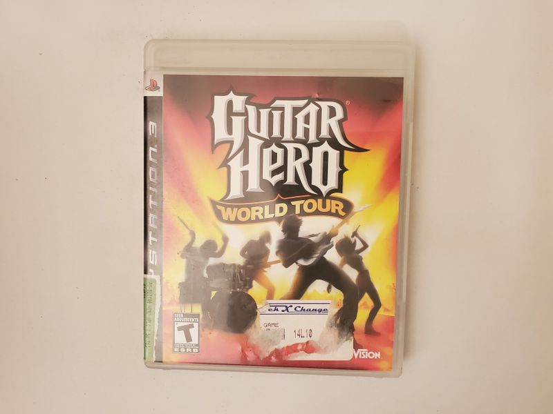 Sony PlayStation 3 Guitar Hero World Tour video game
