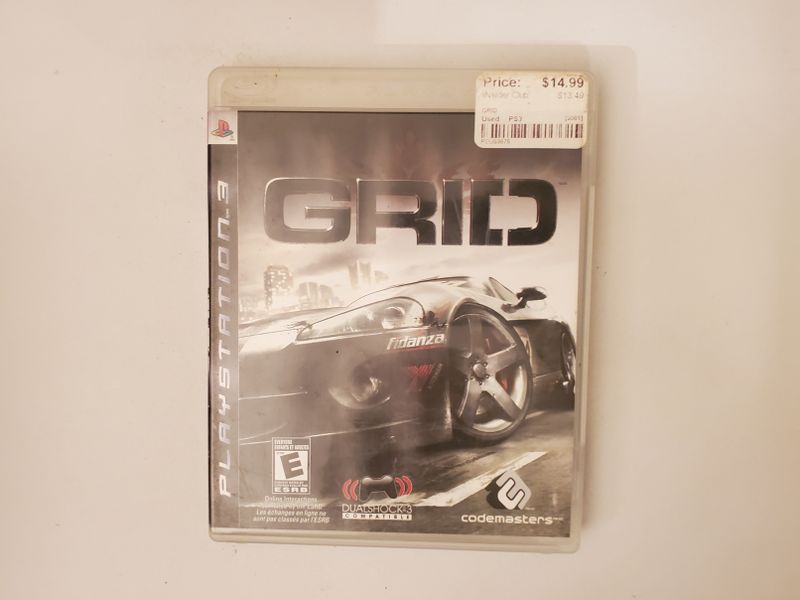 Sony Playstation 3 GRID video game