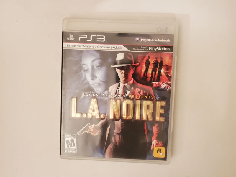 Sony PlayStation 3 L.A. Noire video game