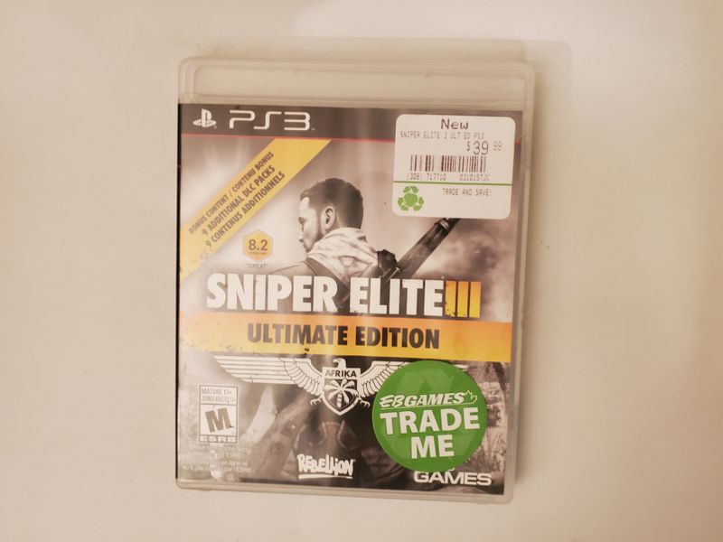 Sony PlayStation 3 Sniper Elite III Ultimate Edition video game