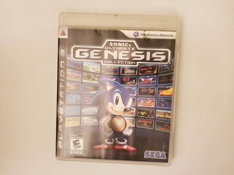 Sony Playstation 3 Sonic's Ultimate Genesis Collection video game