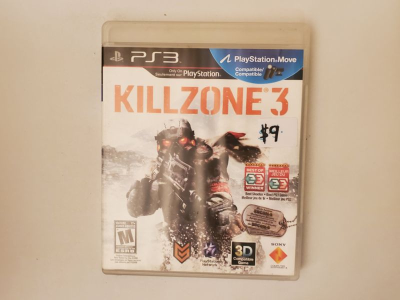 Sony PlayStation 3 Killzone 3 video game