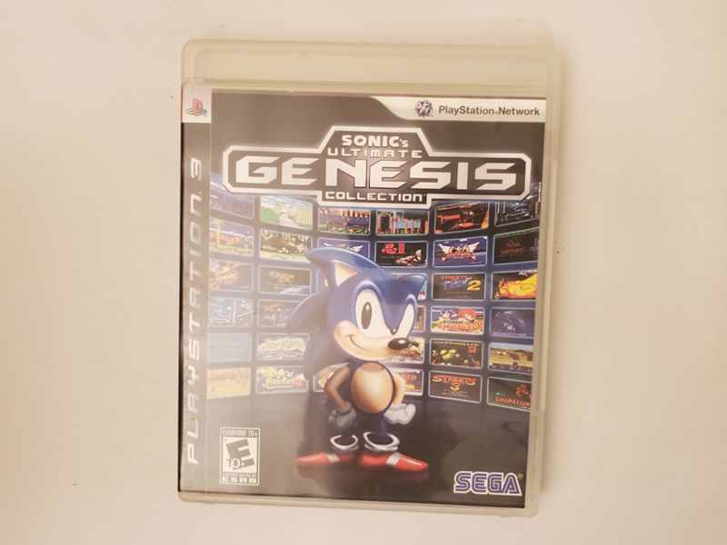 Sony Playstation 3 Sonic's Ultimate Genesis Collection video game
