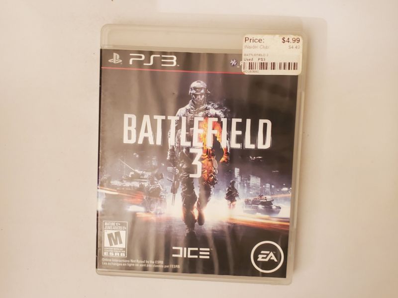 Sony PlayStation 3 Battlefield 3 video game