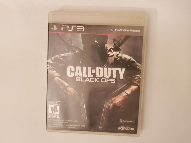 Sony PlayStation 3 Call of Duty Black Ops video game