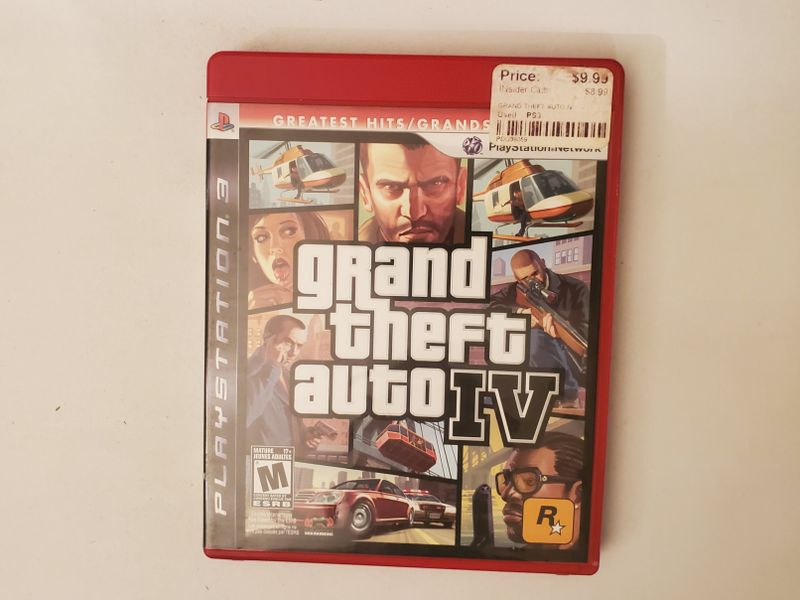 Sony Playstation 3 Grand Theft Auto IV Greatest Hits video game