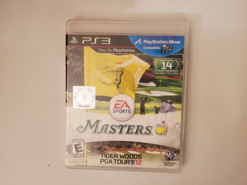 Sony Playstation 3 Tiger Woods PGA Tour 12 Masters video game