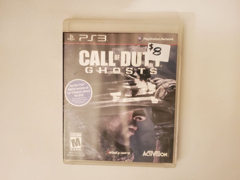 Sony PlayStation 3 Call of Duty Ghosts video game