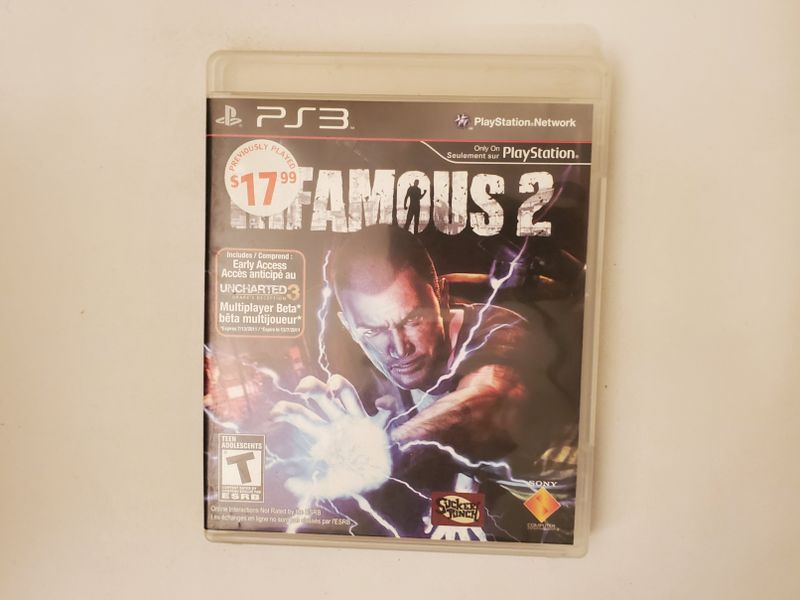 Sony PlayStation 3 Infamous 2 video game