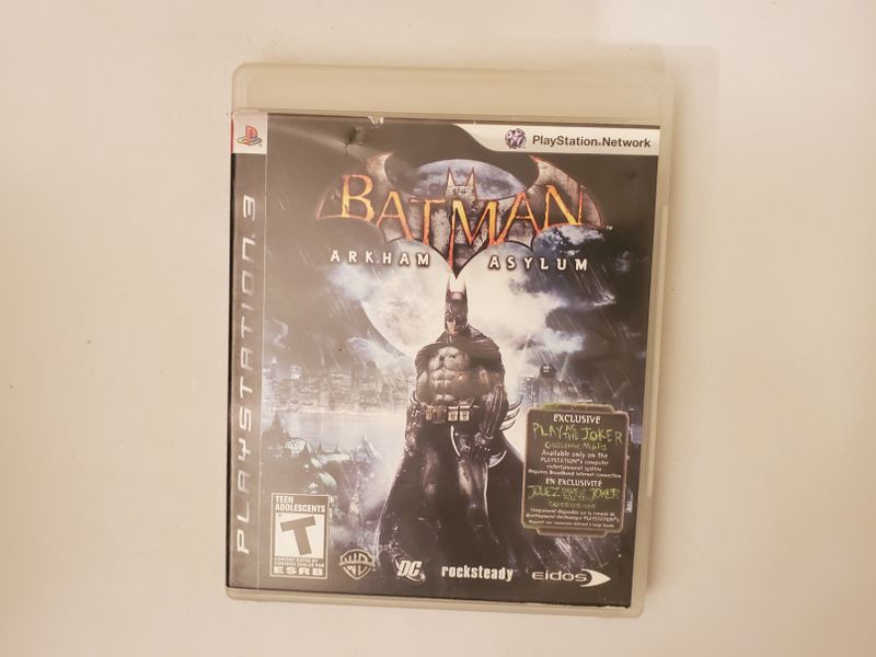 Sony Playstation 3 Batman Arkham Asylum video game