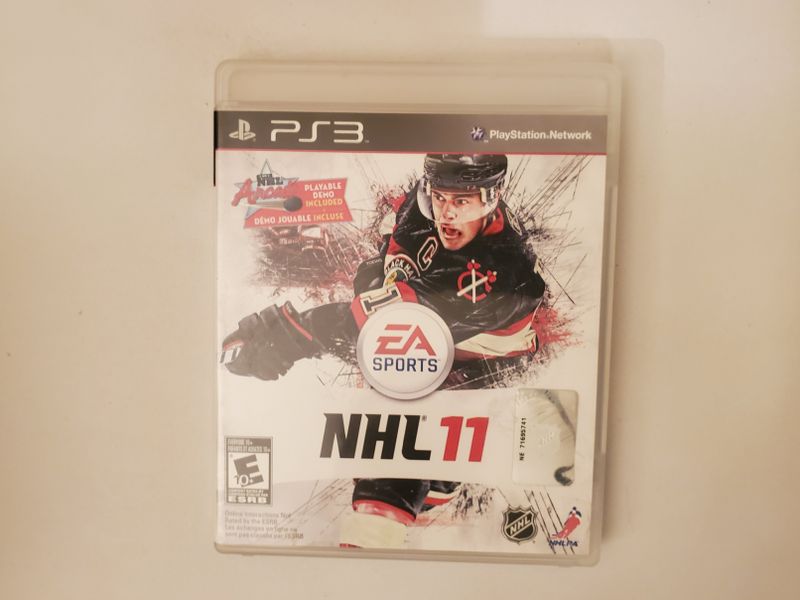 Sony PlayStation 3 NHL 11 video game