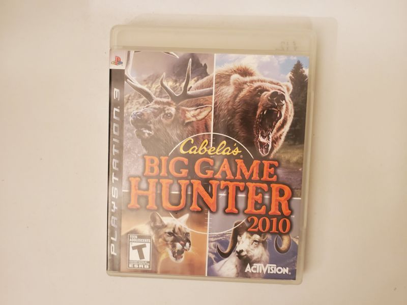 Sony PlayStation 3 Cabela's Big Game Hunter 2010 video game