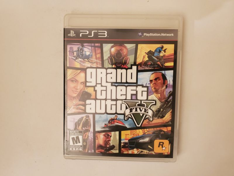 Sony PlayStation 3 Grand Theft Auto V video game