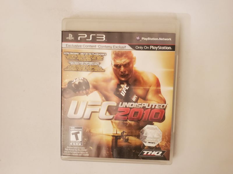 Sony PlayStation 3 UFC 2010 Undisputed video game