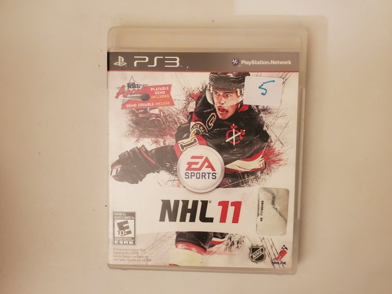 Sony PlayStation 3 NHL 11 video game