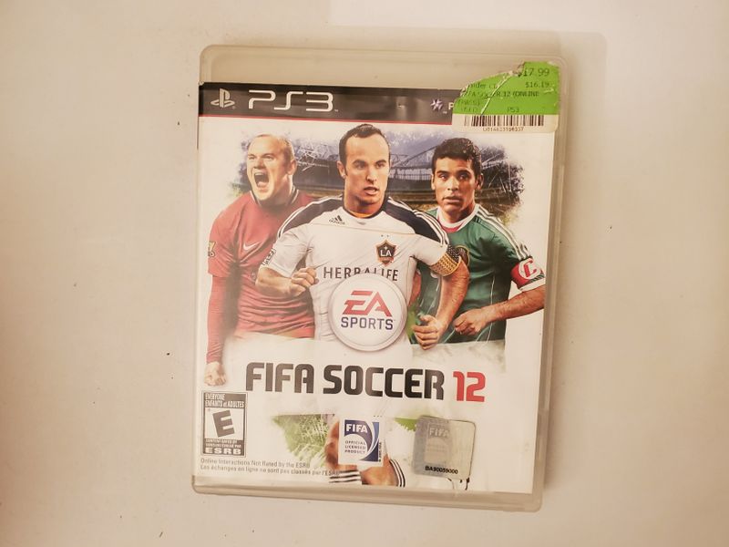 Sony PlayStation 3 FIFA Soccer 12 video game