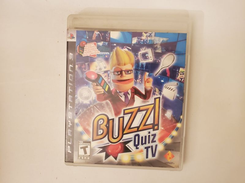 Sony PlayStation 3 Buzz!: Quiz TV video game