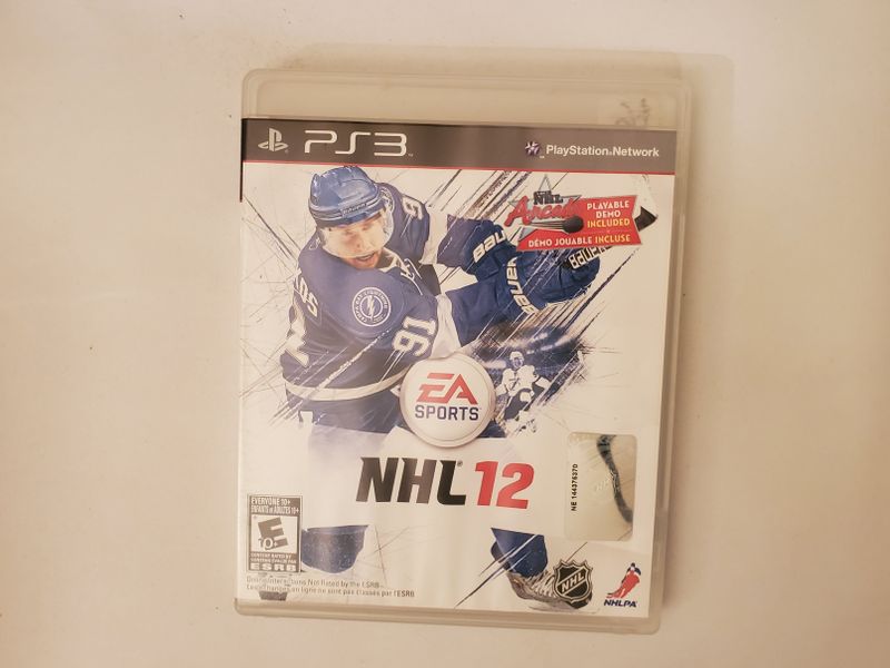 Sony PlayStation 3 NHL 12 video game
