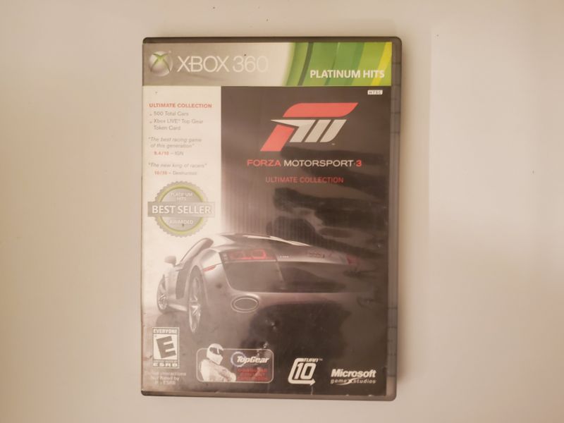 Microsoft Xbox 360 Forza Motorsport 3 Ultimate Collection Platinum Hits video game