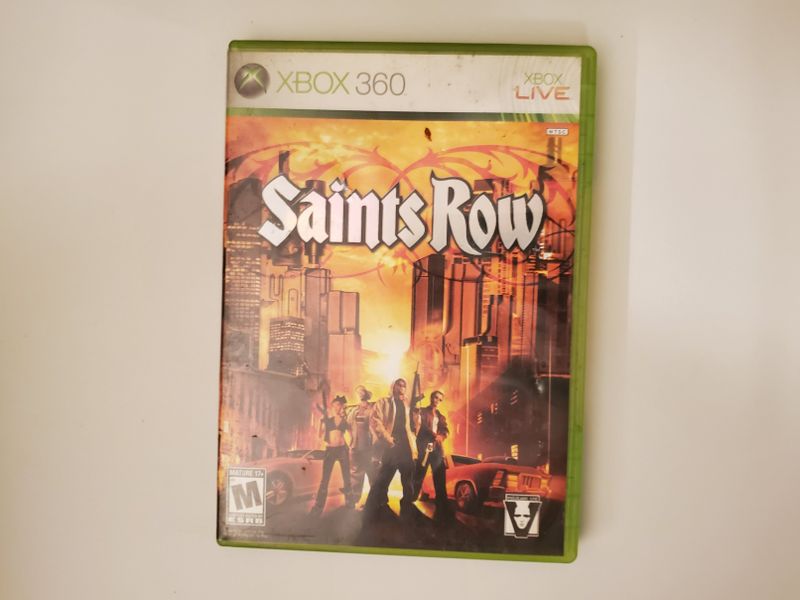 Microsoft Xbox 360 Saints Row video game