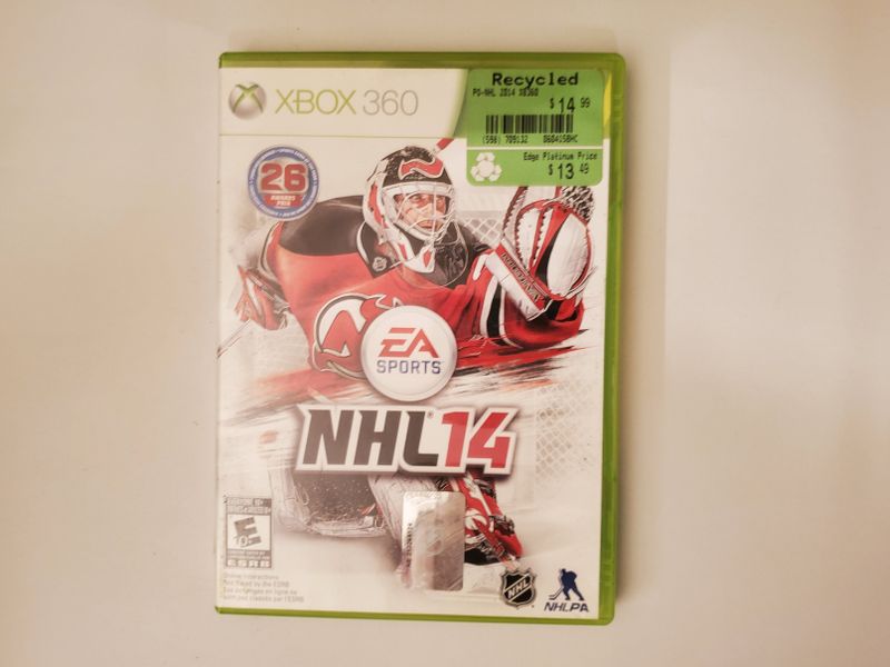 Microsoft Xbox 360 NHL 14 video game