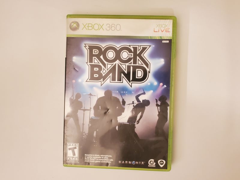 Microsoft Xbox 360 Rock Band video game